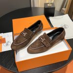 Hermes Paris Loafer Brown H242899Zabc390 - Image 7