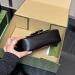 Gucci Gg Marmont Small Shoulder Bag Black 26Cm 443497 Aacpg 1000 - Image 7