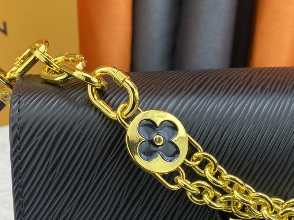 Louis Vuitton Twist MM Black 23Cm M54804 - Image 7