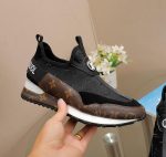 Louis Vuitton Run Away Sneaker Monogram Black - Image 3