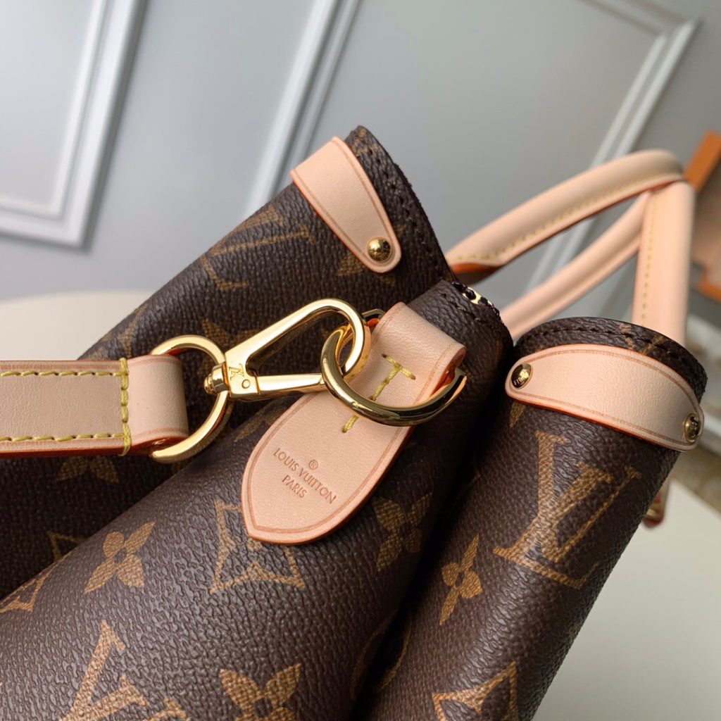 Louis Vuitton Soufflot MM Monogram Canvas Handle Bag Pink 36cm M44816 - Image 4