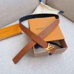 Louis Vuitton Lv Initials Reversible Belt Brown 30Mm M9151U - Image 5