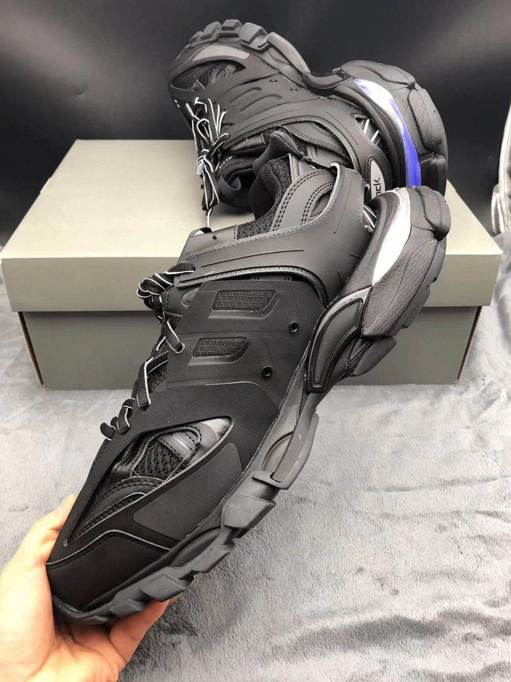 Balenciaga Track Sneaker Triple Black - Image 2