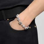 Louis Vuitton Lv Sailor Medium Bracelet Silver M03187 - Image 8