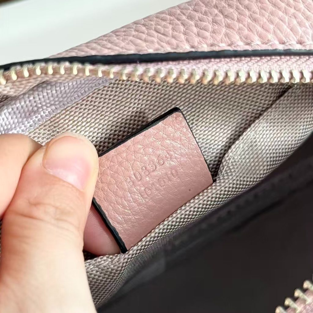 Gucci Soho Small Disco Bag Pink Leather 21Cm 308364 A7M0G 2754 - Image 10