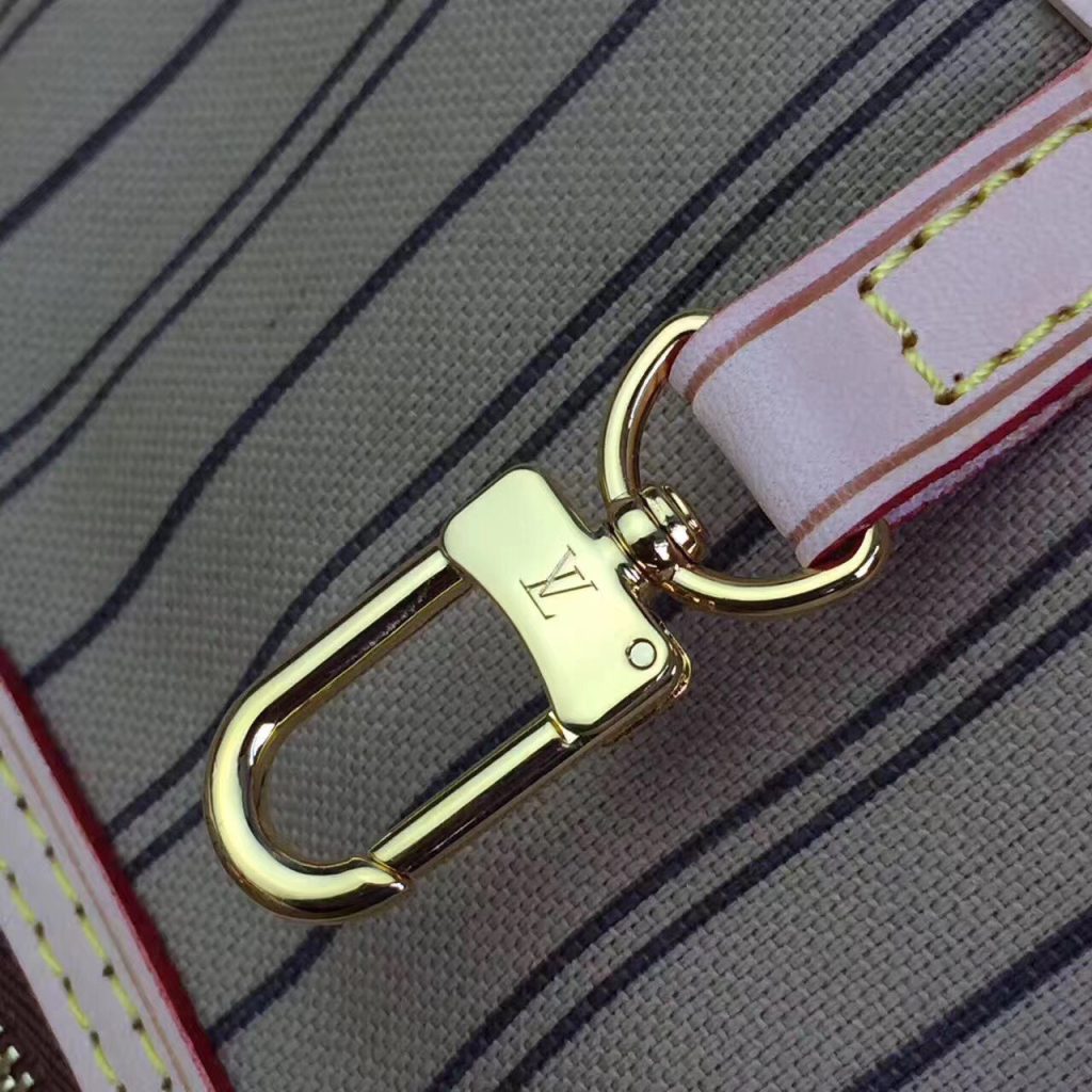 Louis Vuitton Neverfull GM Monogram Canvas Tote Bag Beige 39cm M40990 - Image 6