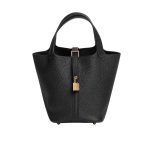 Hermes Picotin Lock 18 Bag Black With Gold 18Cm H056289Cc3Y