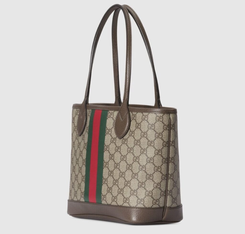 Gucci Ophidia Small Tote Bag Beige And Ebony Gg 25cm 726762 2aaay 9151 - Image 3