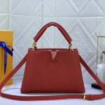 Louis Vuitton Capucines BB Bag Scarlet Red 27Cm M52689 - Image 3