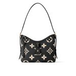 Louis Vuitton Carryall PM Bicolor Monogram Empreinte Black Beige 29Cm