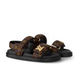 Louis Vuitton Lv Sunset Flat Comfort Sandal Cacao Brown 1Acmy5 - Image 6