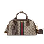 Gucci Ophidia Medium Gg Top Handle Bag Brown 32Cm 724575 9C2Sg 8746