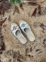 Gucci Women's GG Multicolor Slip On Espadrille Slide Sandals 678037 UFT70 8470 - Image 7