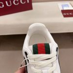 Gucci Women's Re Web Sneaker Original Gg Canvas Beige And Blue ‎787476 Aadhw 9552 - Image 5