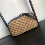 Gucci Gg Marmont Small Shoulder Bag Beige Ebony 24Cm 447632 Hvkeg 9772 - Image 6