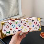 Louis Vuitton Lv X Tm Handbag East West Mullticolored 28cm M13084 - Image 9