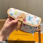 Louis Vuitton X Takashi Murakami Nano Diane Bag Multicolore Blanc 19cm M14194 - Image 4