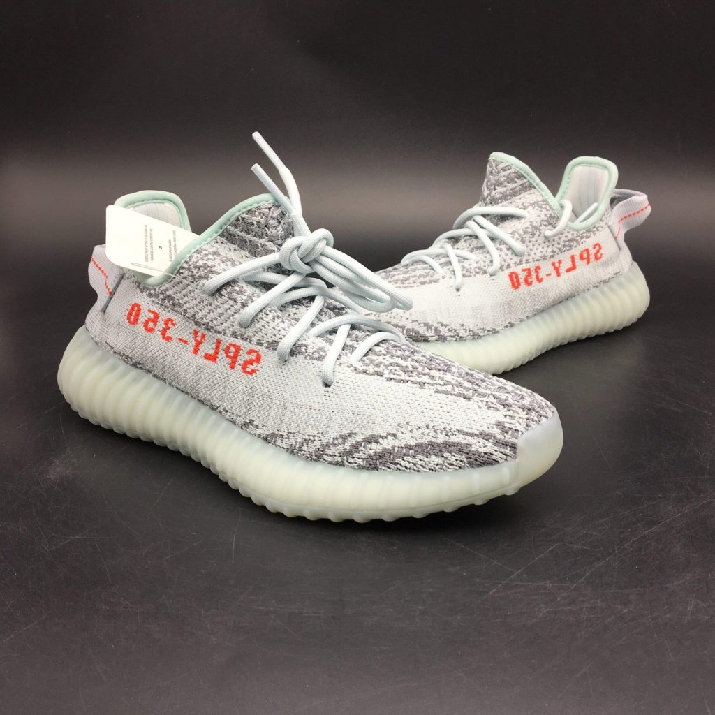 ADIDAS YEEZY BOOST 350 V2-BLUE TINT - Image 2