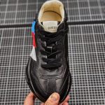 RHYTON WEB PRINT LEATHER SNEAKER ? BLACK - Image 4