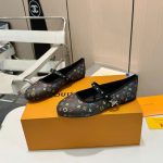 Louis Vuitton X Takashi Murakami Romy Flat Ballerina Black 1agvc3 - Image 8