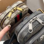 Gucci Gg Ophidia Small Shoulder Bag Grey 18Cm - Image 8