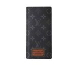 Louis Vuitton Vertical Wallet Monogram Black 20cm