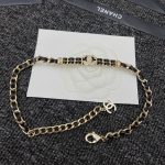 Chanel Chain Cc Champagne Choker Necklace Ab6890 B06537 Nf006 - Image 5