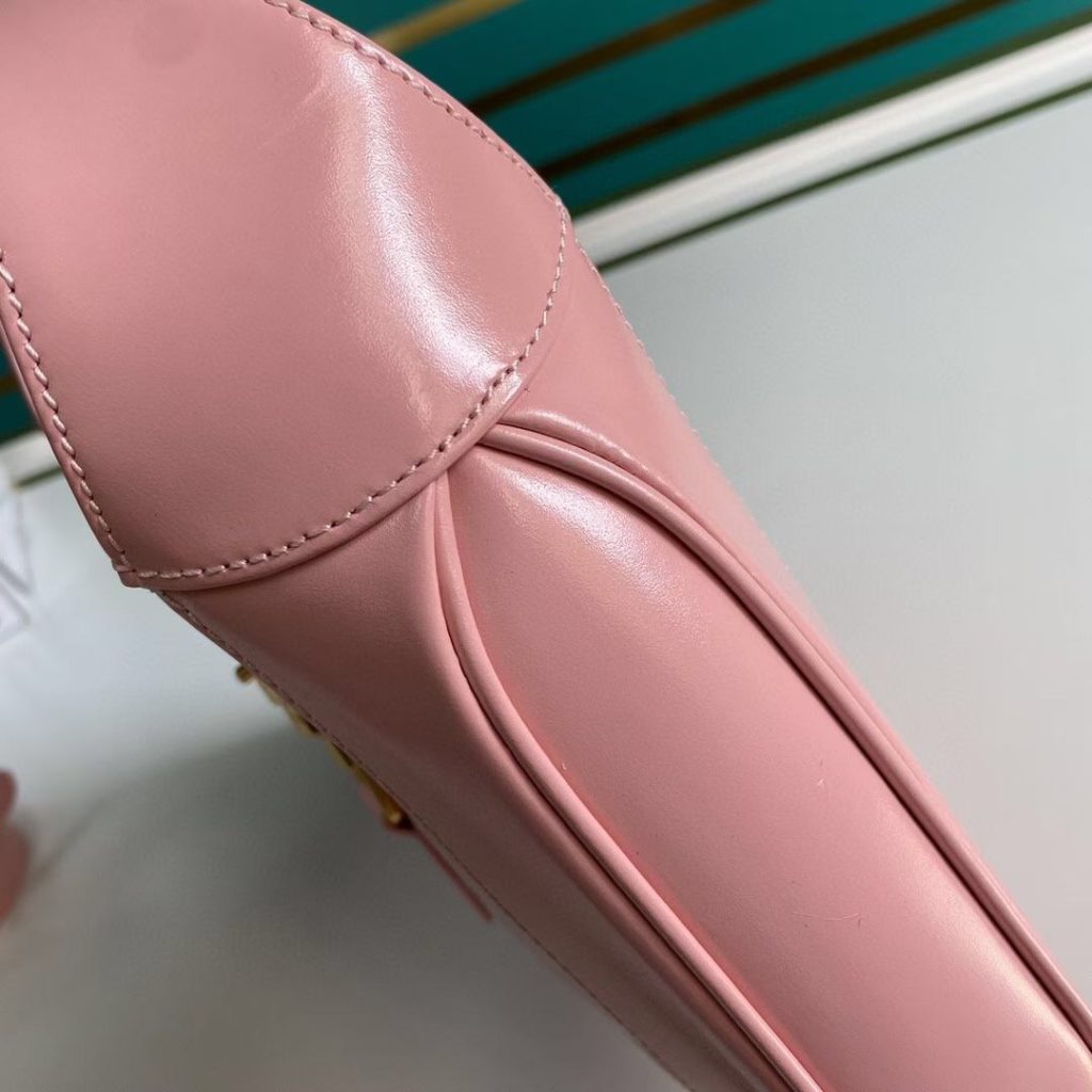 Gucci Jackie 1961 Mini Bag Light Pink 19cm 637091 10O0G 5815 - Image 9