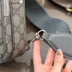 Gucci Gg Ophidia Small Shoulder Bag Grey 18Cm - Image 9