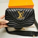 Louis Vuitton New Wave Multi Pochette Black 19Cm M56461 - Image 5