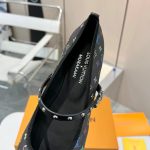 Louis Vuitton X Takashi Murakami Romy Flat Ballerina Black 1agvc3 - Image 7