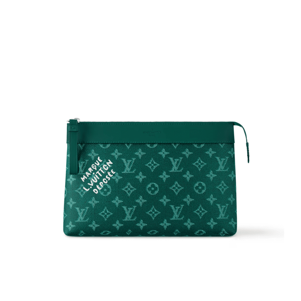 Louis Vuitton Pochette Voyage Souple Green 21Cm M12665 - Image 2