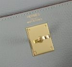 Hermes Kelly Sellier Rouge Epsom Gold Hardware 25Cm - Image 6