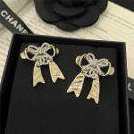 Chanel Stud Earrings With Gold Abg598 B22434 U4561 - Image 3