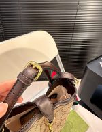 Gucci Original Gg Small Bucket Bag Beige And Ebony 19Cm 782919 Fadac 9762 - Image 3