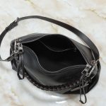 Louis Vuitton Beaubourg Hobo MM Mahina Perforated Leather Shoulder Bag Black 32cm M56073 - Image 7
