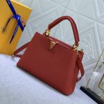 Louis Vuitton Capucines BB Bag Scarlet Red 27Cm M52689 - Image 4