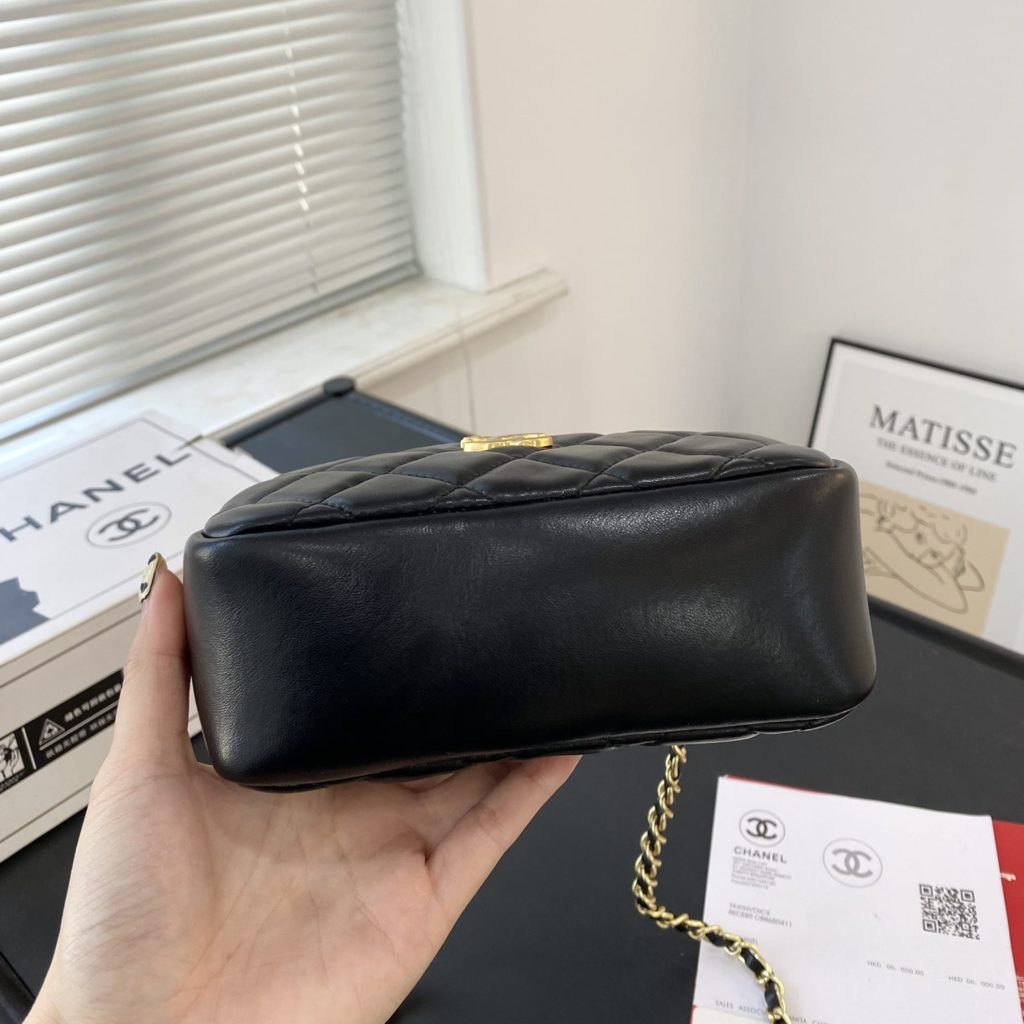 Chanel Mini Camera Case Black 18Cm As5190 B18306 94305 - Image 7