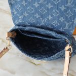 Louis Vuitton X Takashi Murakami Sunset Monogram Cherry Denim Bag 27cm M13680 - Image 6