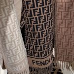 Fendi Ff Scarf Wool And Cashmere Beige Fxt113aqcwf0qb9 - Image 4