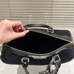 Gucci Small Jumbo GG Canvas Duffle Bag Black 30Cm - Image 10