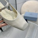 Prada Patent Leather Slingback Ballerinas Ivory 1f828n 069 F0304 F 015 - Image 5