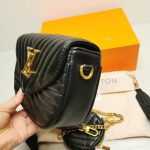 Louis Vuitton New Wave Multi Pochette Black 19Cm M56461 - Image 7