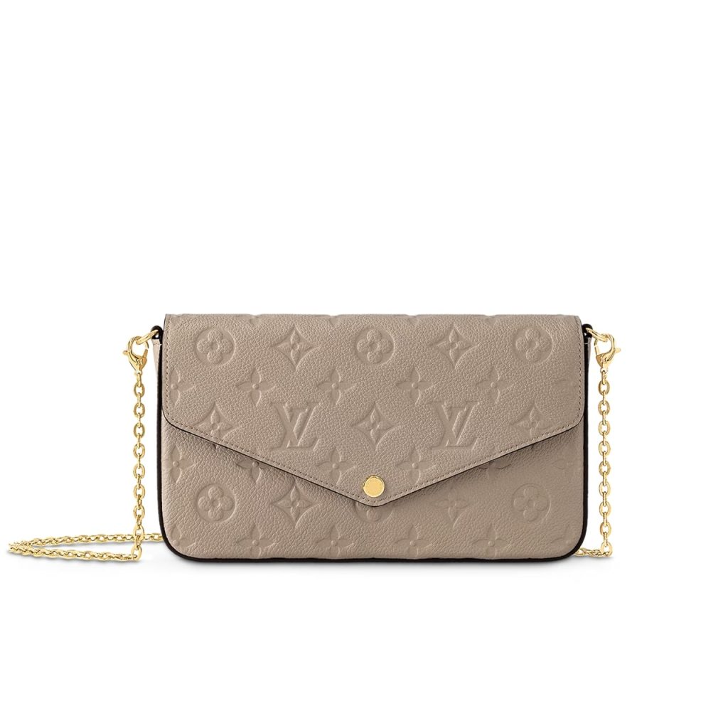 Louis Vuitton Felicie Pochette Monogram Bag Beige 21cm M82609 - Image 2