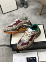 Gucci Women'S Gg Rhyton Sneaker ‎619891 99Wg0 6060 - Image 8
