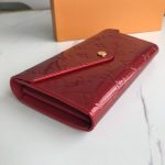 Louis Vuitton Sarah Wallet Monogram Red 19Cm - Image 4