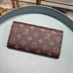 Louis Vuitton Sarah Wallet Monogram Canvas Brown 19Cm M60531 - Image 4