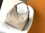Louis Vuitton Carmel Mahina Perforated Leather Galet 32cm M56084 - Image 4