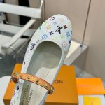 Louis Vuitton X Takashi Murakami Romy Flat Ballerina White 1agvfm - Image 6