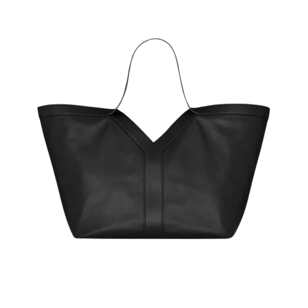 Saint Laurent Y Tote In Leather Bag Black 37cm 817602aaeb31000 - Image 2